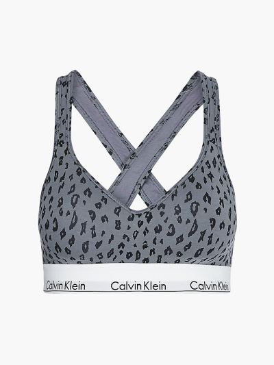 Calvin Klein Underwear HU869518 | Calvin Klein Modern Cotton Női Bralette Kék